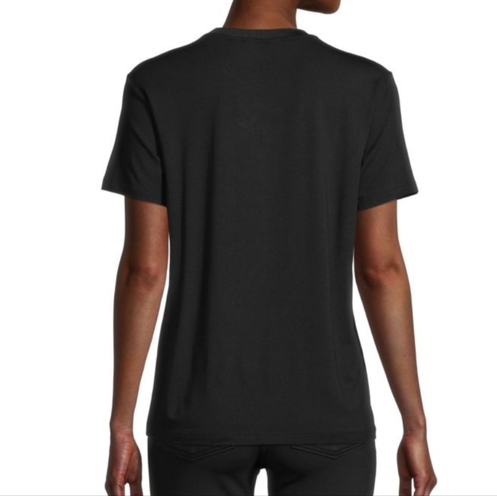 Ted Baker Floral Black and Green T-Shirt - Picture 3 of 4